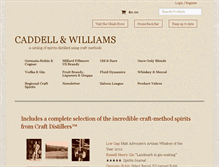 Tablet Screenshot of caddellwilliams.com